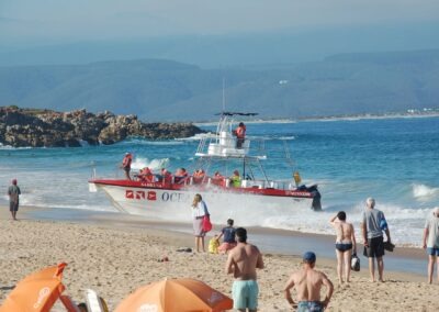 Where do the boats leave from?